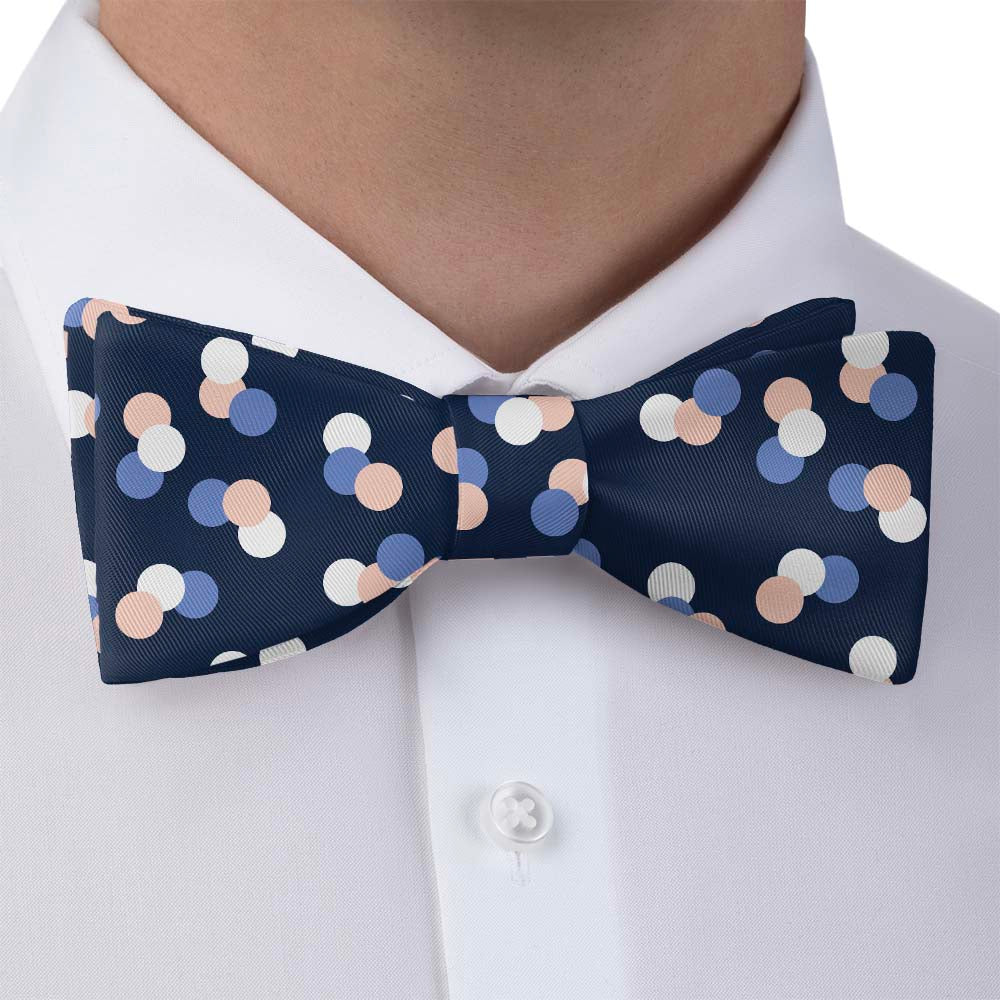 Elizabeth Dots Bow Tie - Bow Tie with Dress Shirt - Knotty Tie Co.
