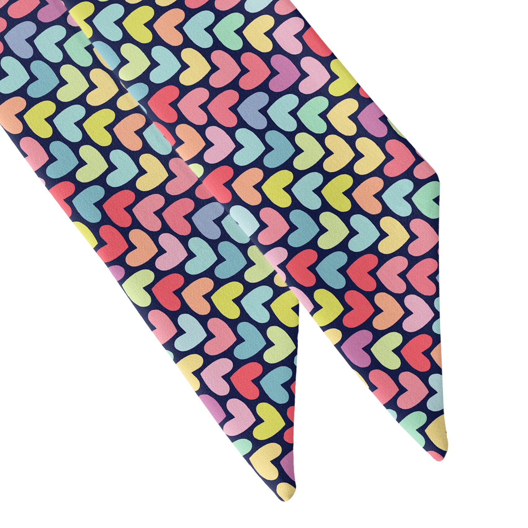 Equal Love Hair Scarf - Scarf Tapered Ends - Knotty Tie Co.
