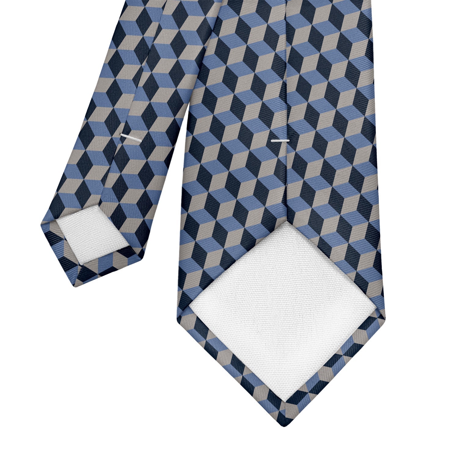 Escher Geometric Necktie - Tipping - Knotty Tie Co.