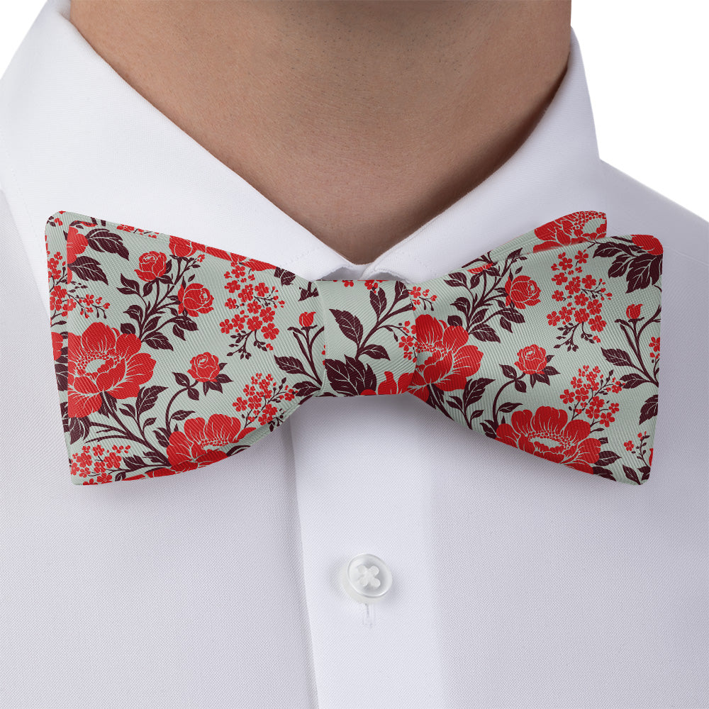 Estate Garden Floral Bow Tie - Bow Tie with Dress Shirt - Knotty Tie Co.