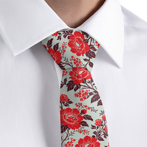 Estate Garden Floral Necktie - Dress Shirt - Knotty Tie Co.