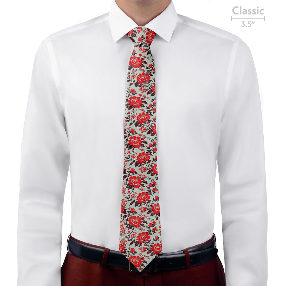 Estate Garden Floral Necktie - Classic  - Knotty Tie Co.