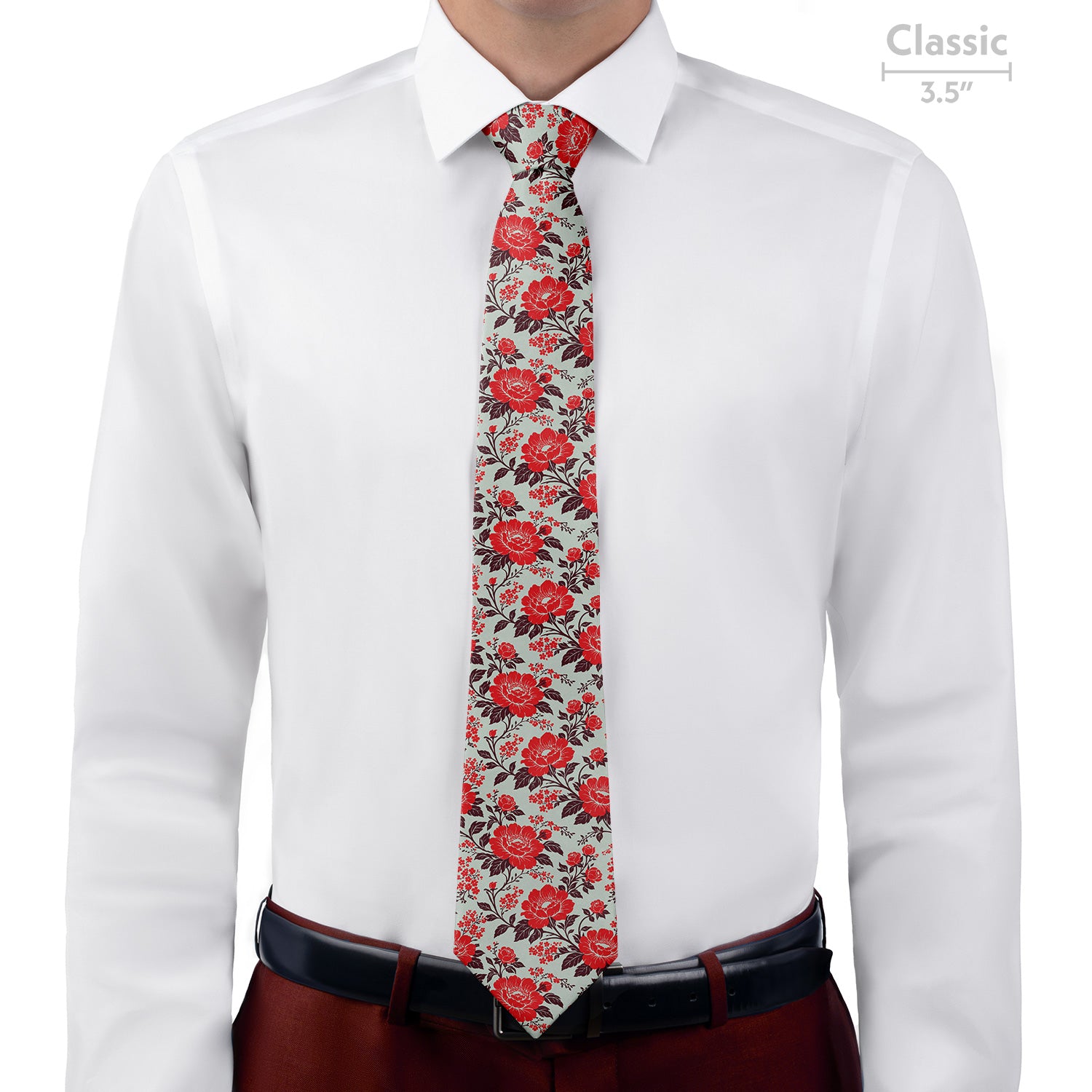 Estate Garden Floral Necktie - Classic  - Knotty Tie Co.