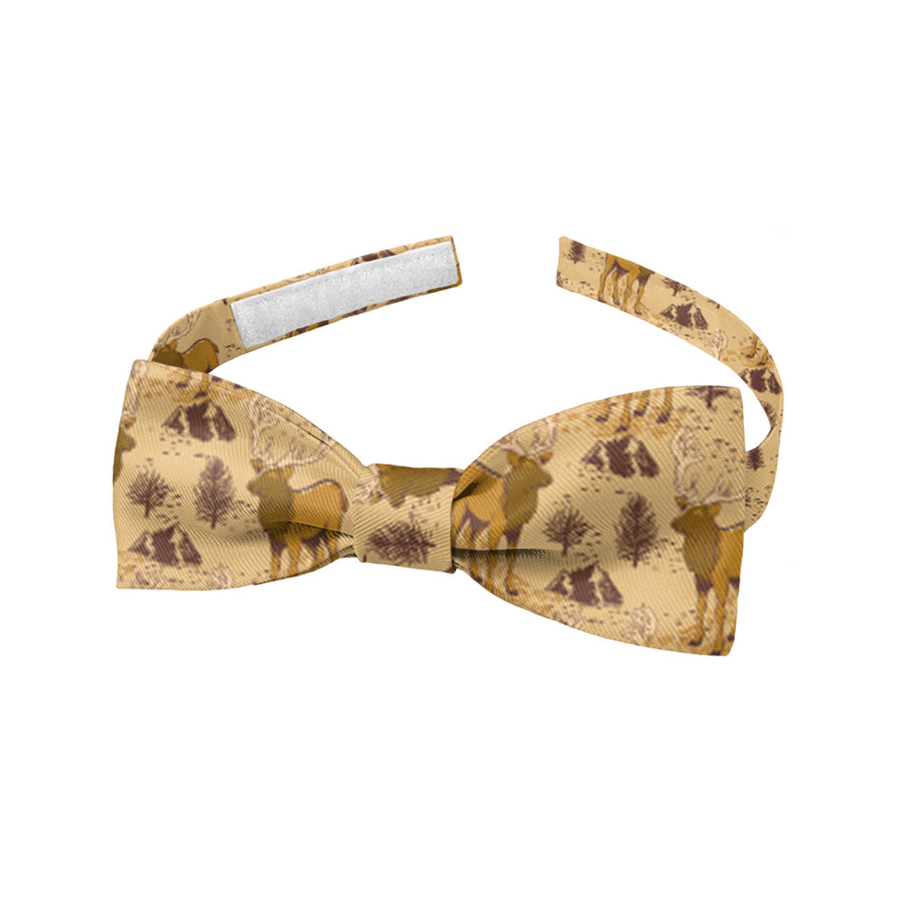 Evergreen Elk Bow Tie - Baby Bow Tie - Knotty Tie Co.