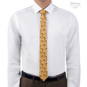 Evergreen Elk Necktie - Skinny - Knotty Tie Co.