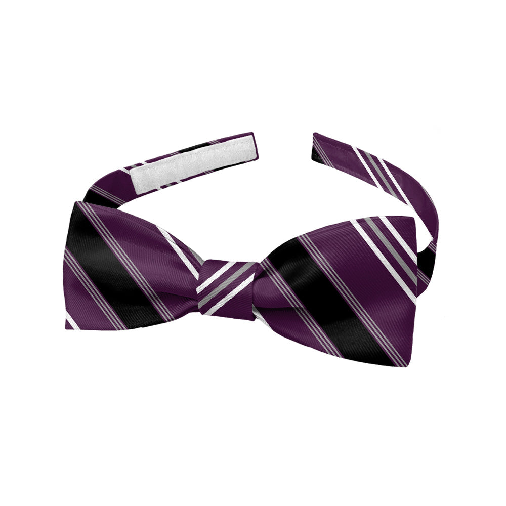 Executive Stripe Bow Tie - Baby Bow Tie - Knotty Tie Co.