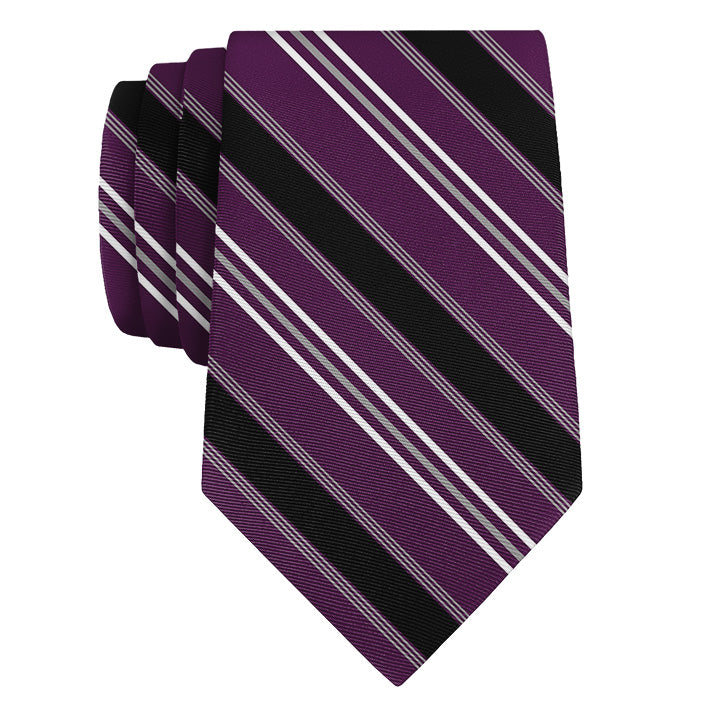 Executive Stripe Necktie - Rolled - Knotty Tie Co.