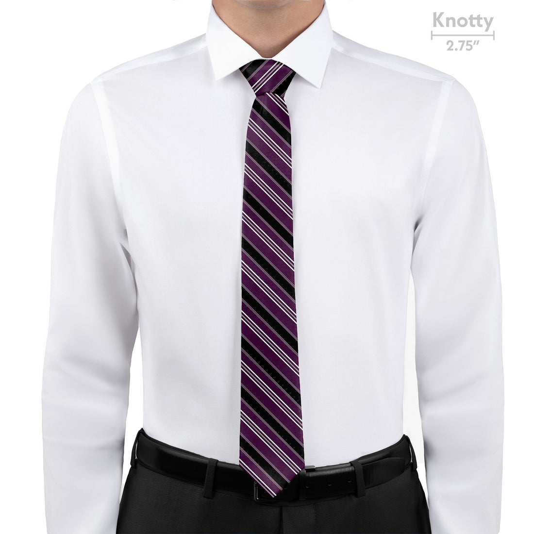 Executive Stripe Necktie - Knotty - Knotty Tie Co.