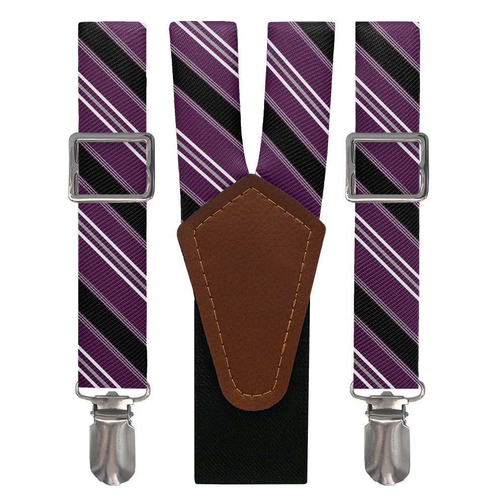 Executive Stripe Suspenders - Main View - Knotty Tie Co.