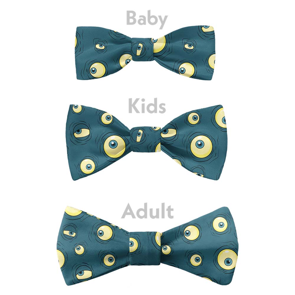 Eyeballs Bow Tie - Bow Sizes - Knotty Tie Co.