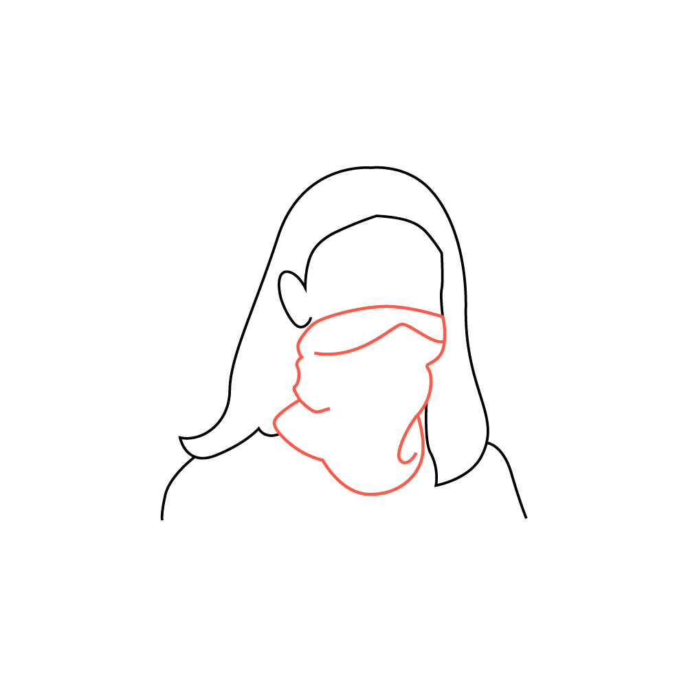 Wear your Neck Gaiter to cover your face