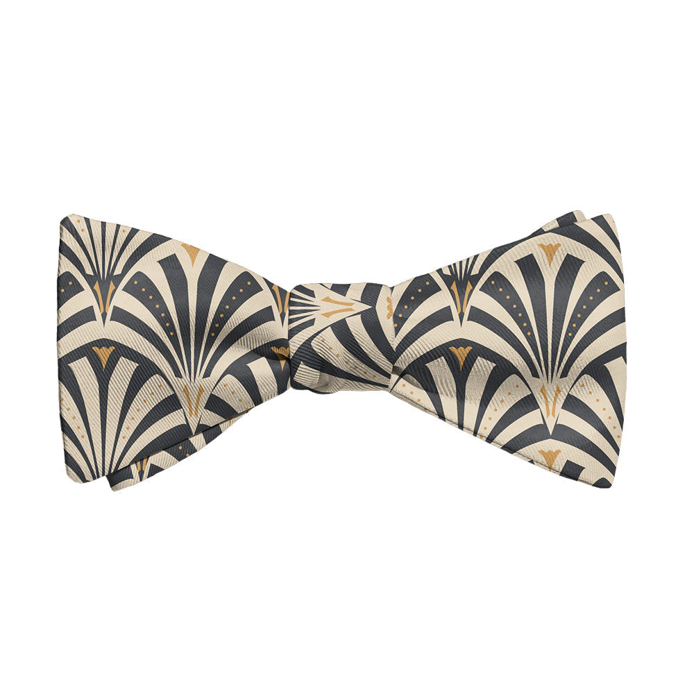 Fanfare Geometric Bow Tie - Adult Standard Self-Tie 14-18" -  - Knotty Tie Co.