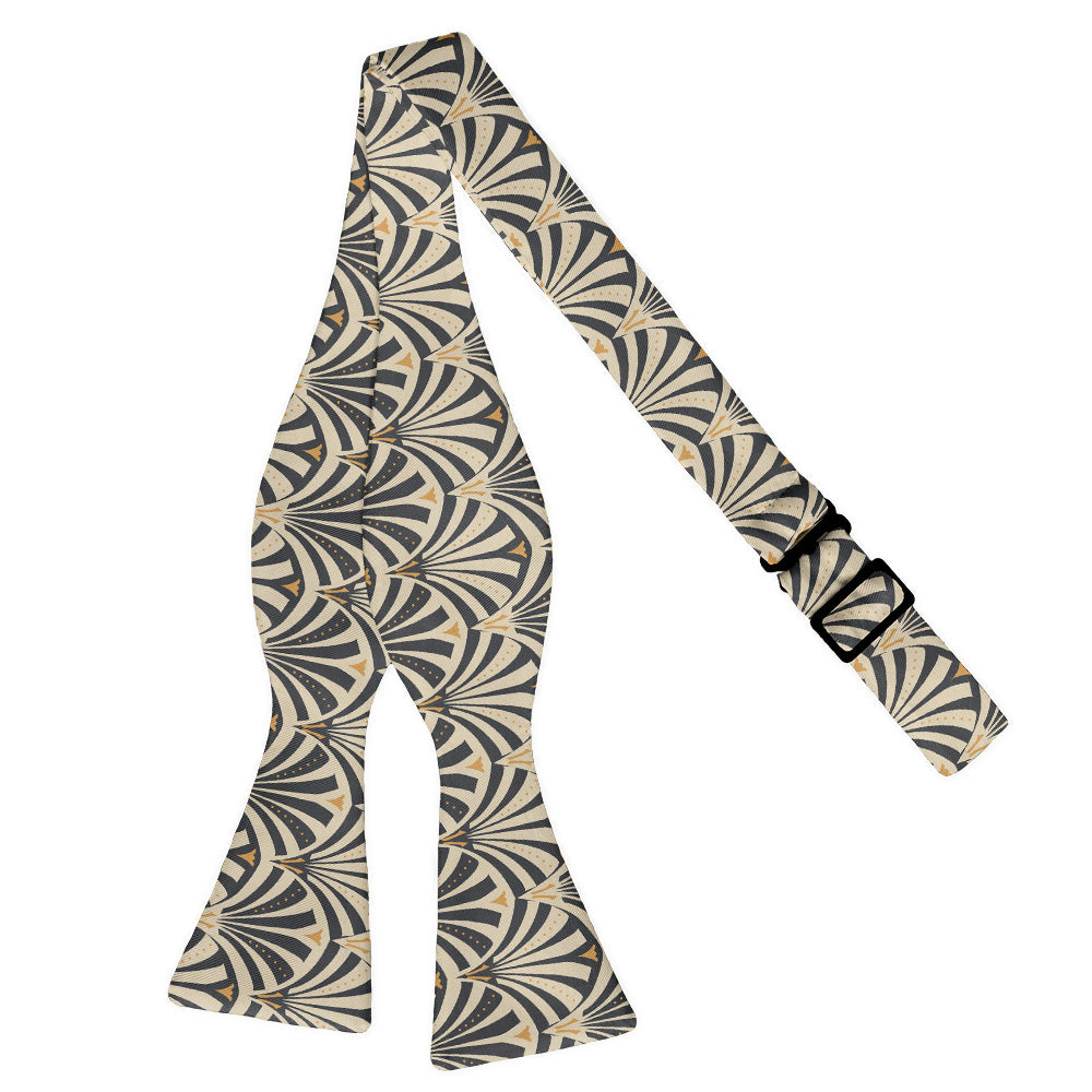 Fanfare Geometric Bow Tie - Self Tie Flat - Knotty Tie Co.