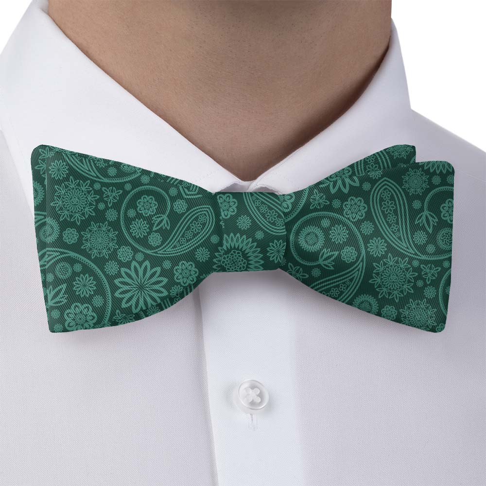 Fantastic Paisley Bow Tie - Self Tie Bow Tie - Knotty Tie Co.