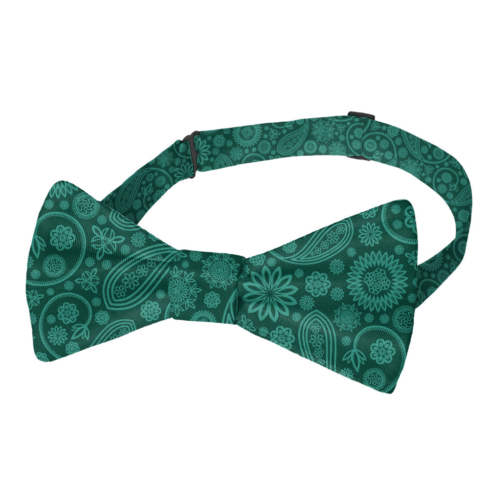 Fantastic Paisley Bow Tie - Pre-Tied Bow Tie - Knotty Tie Co.