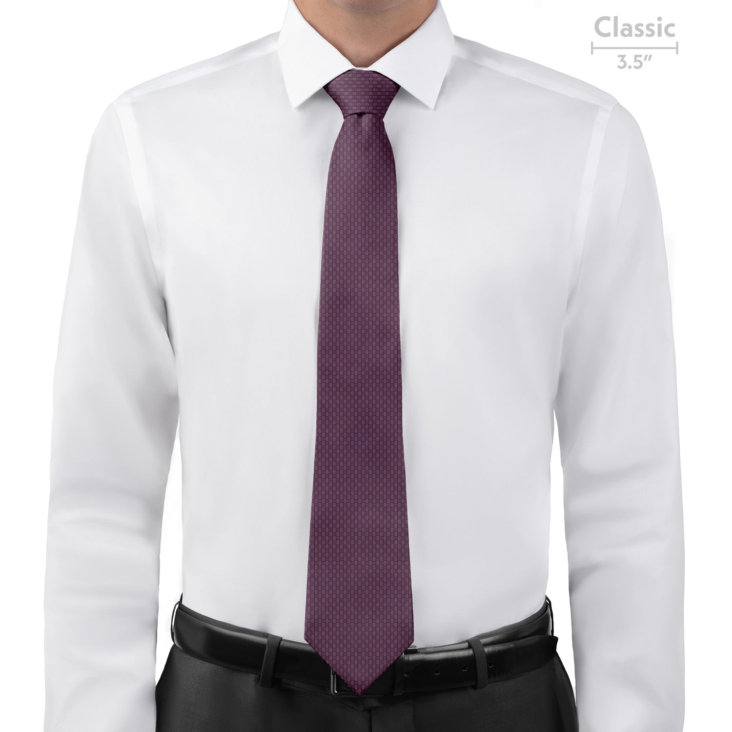 Faux Weave Necktie - Classic - Knotty Tie Co.