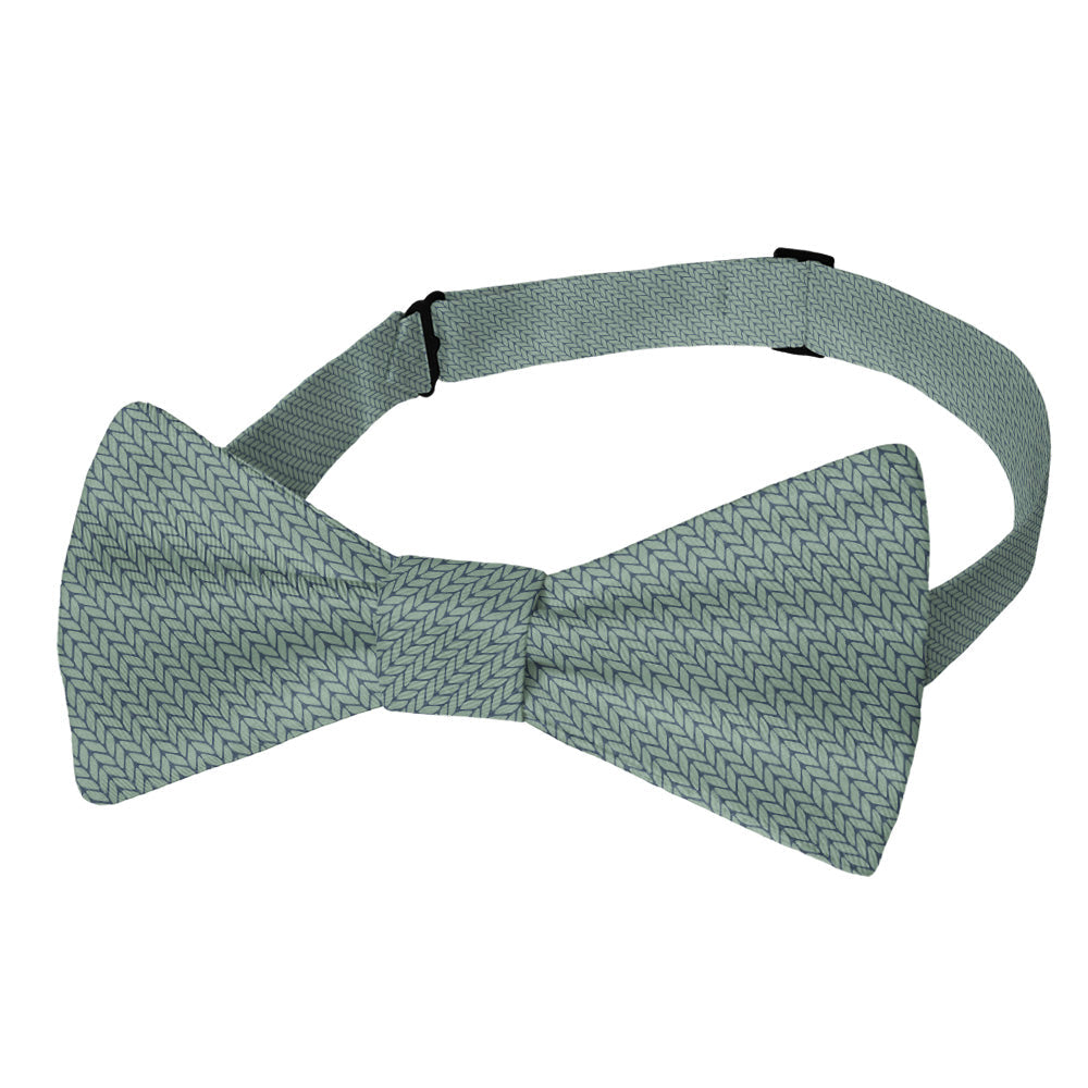 Faux Knit Bow Tie - Adult Pre-Tied 12-22" -  - Knotty Tie Co.