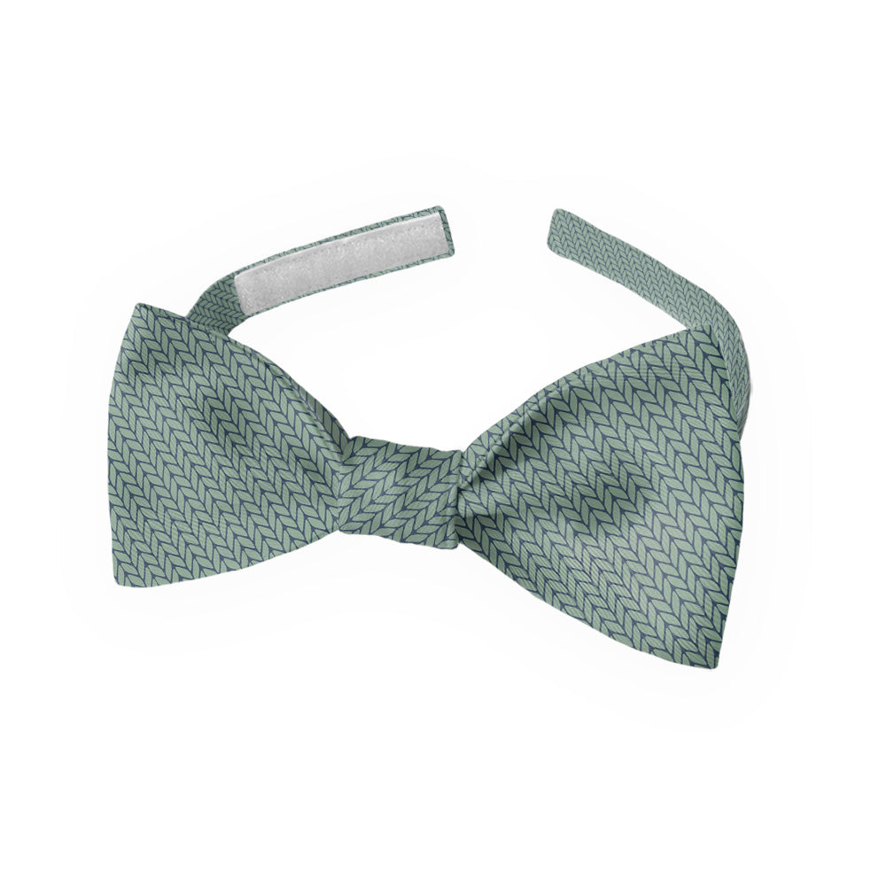 Faux Knit Bow Tie - Kids Pre-Tied 9.5-12.5" -  - Knotty Tie Co.