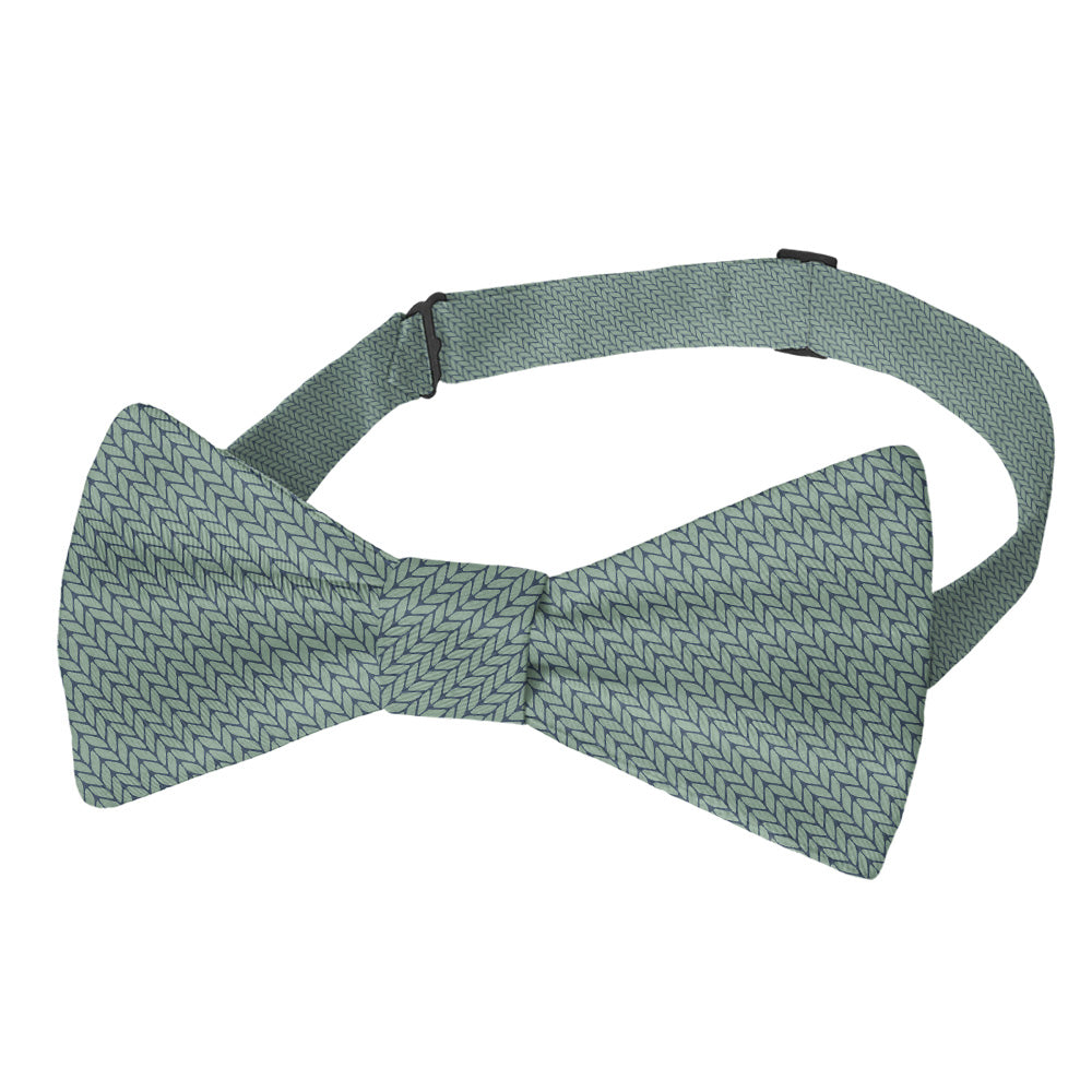 Faux Knit Bow Tie - Pre-Tied Bow Tie - Knotty Tie Co.