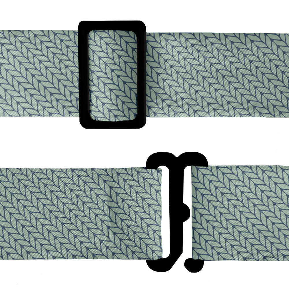 Faux Knit Bow Tie - Bow Tie Hardware - Knotty Tie Co.