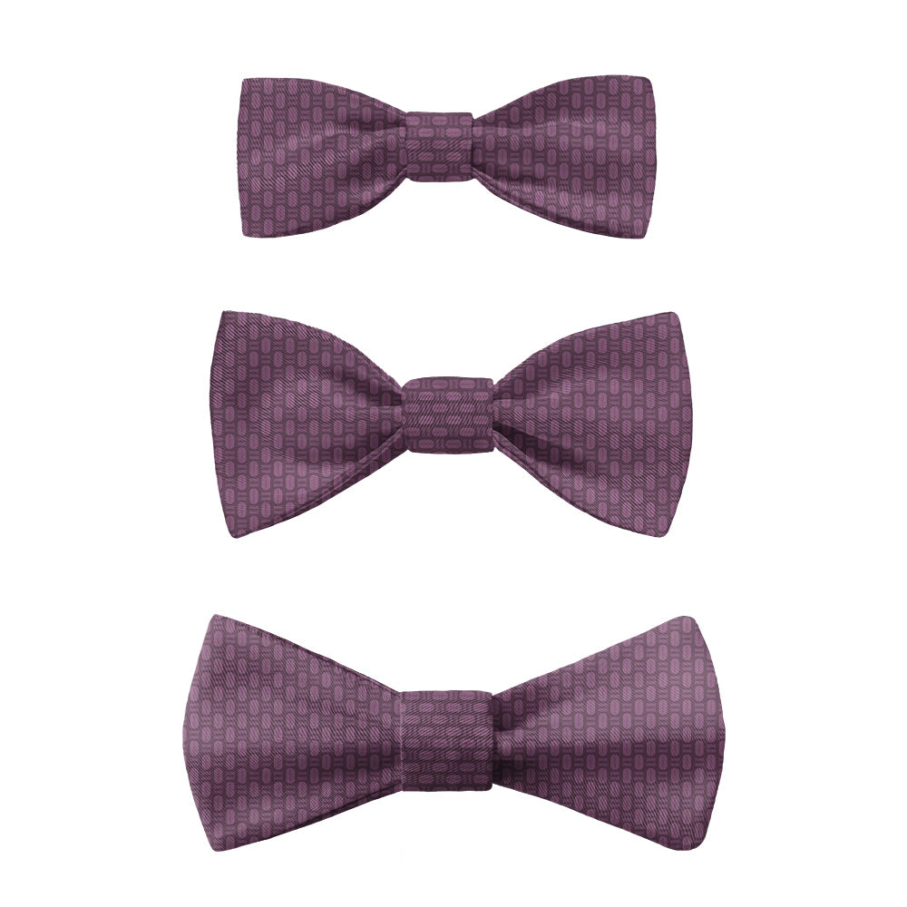 Faux Weave Bow Tie -  -  - Knotty Tie Co.