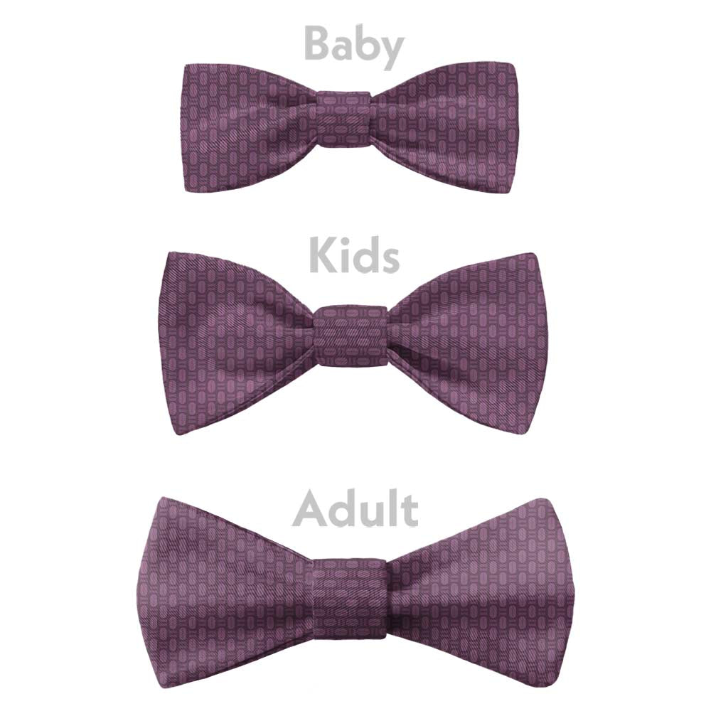 Faux Weave Bow Tie - Bow Sizes - Knotty Tie Co.