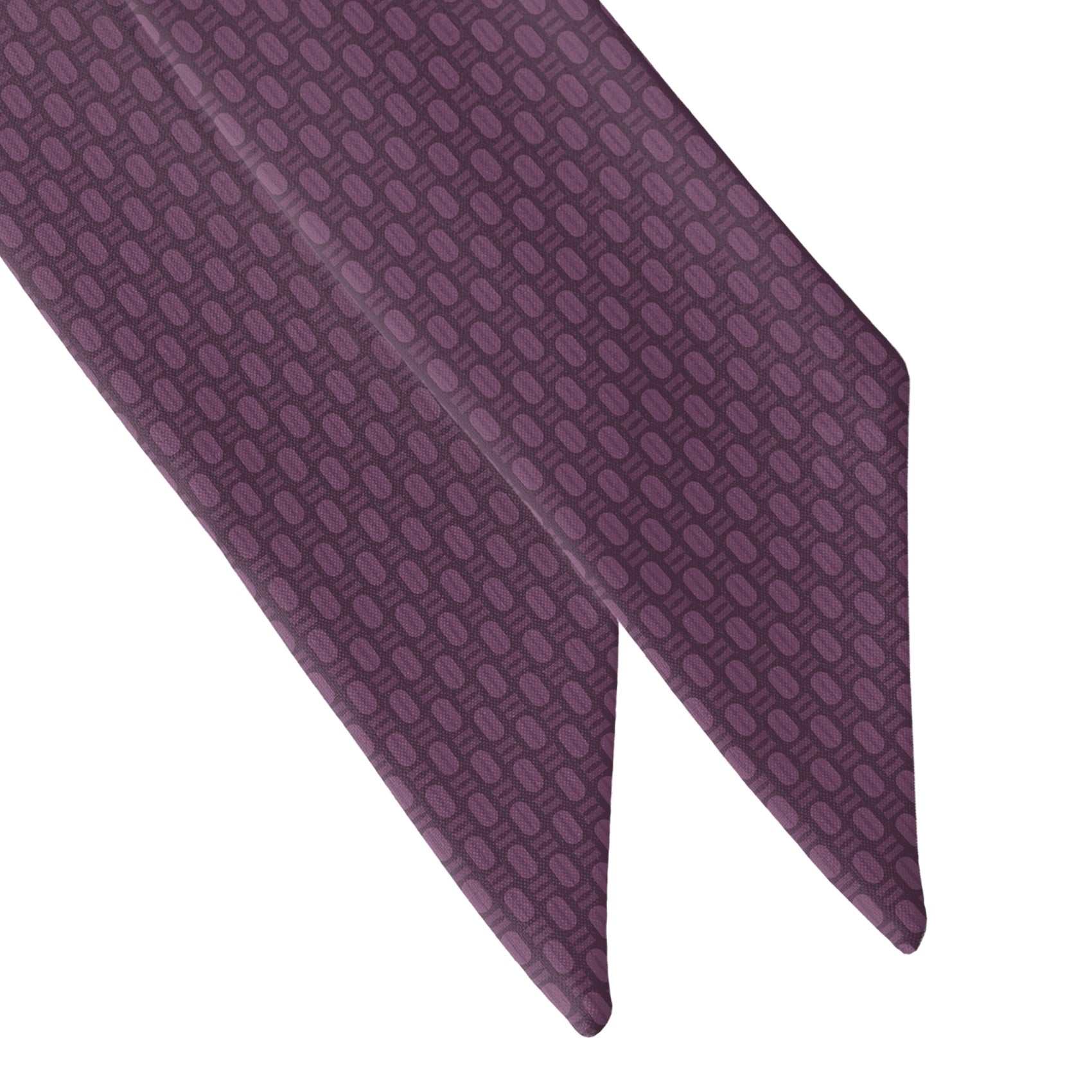 Faux Weave Hair Scarf - Scarf Tapered Ends - Knotty Tie Co.
