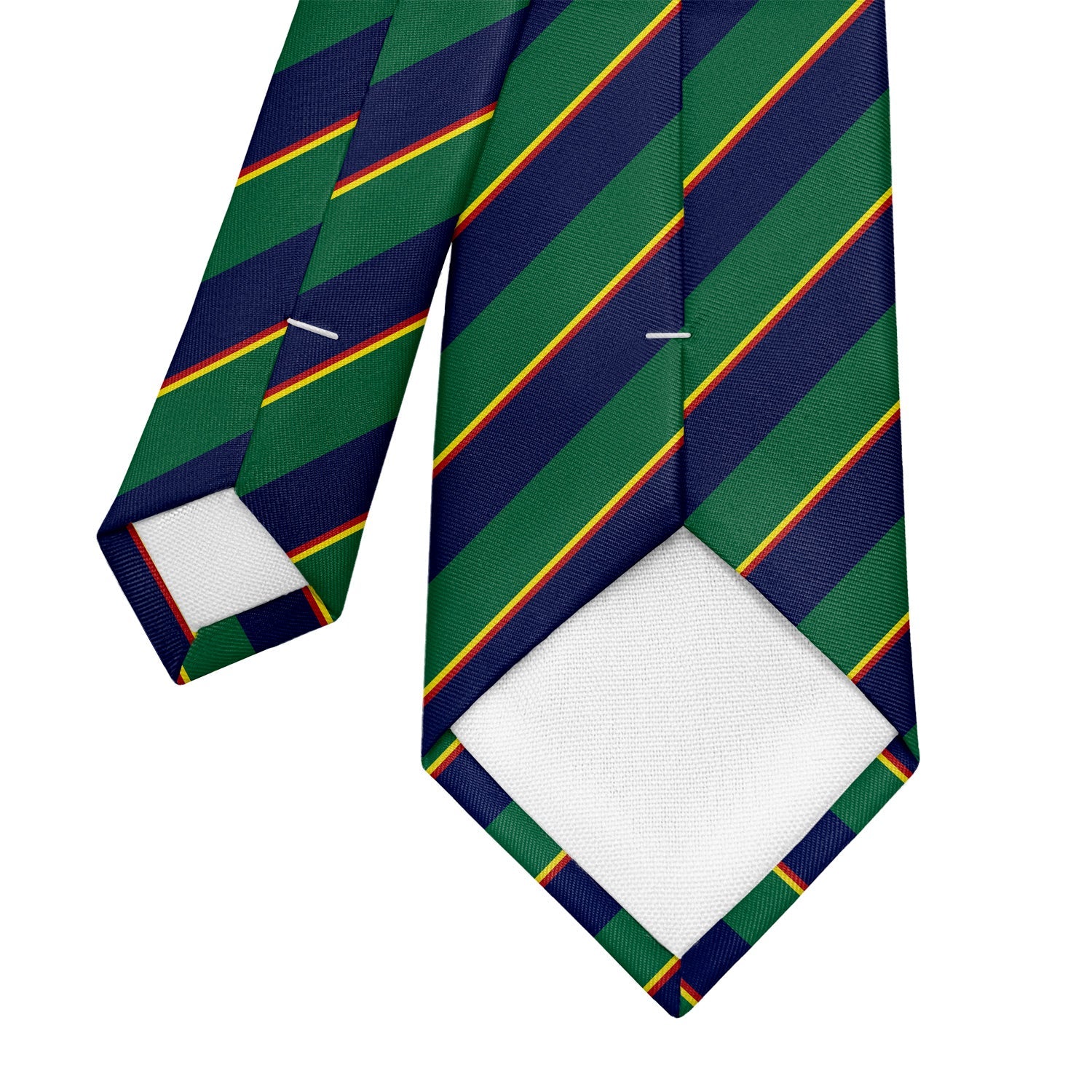 Federal Stripe Necktie - Tipping - Knotty Tie Co.