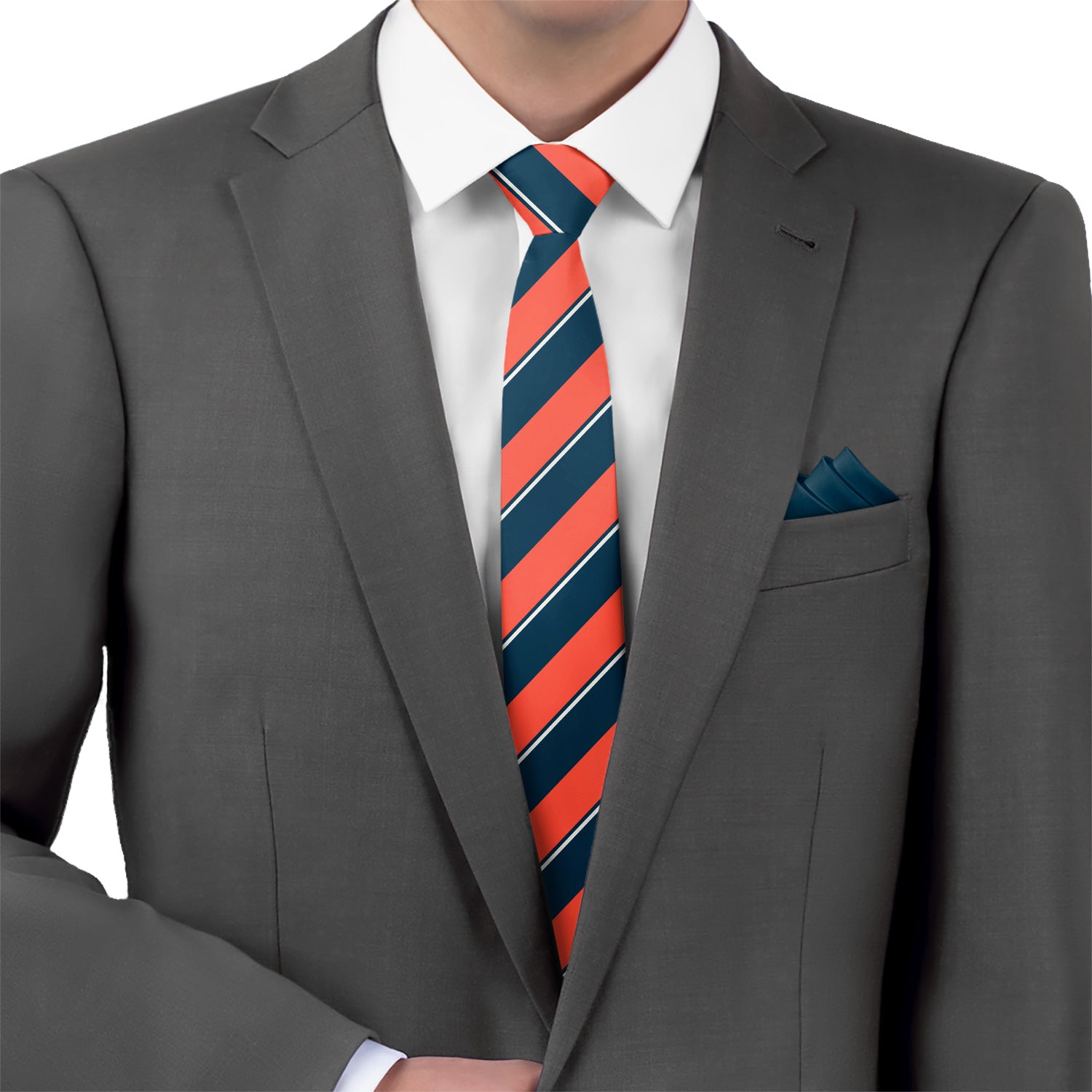 Custom Federal 1 Logo Tie - Suit - Knotty Tie Co.