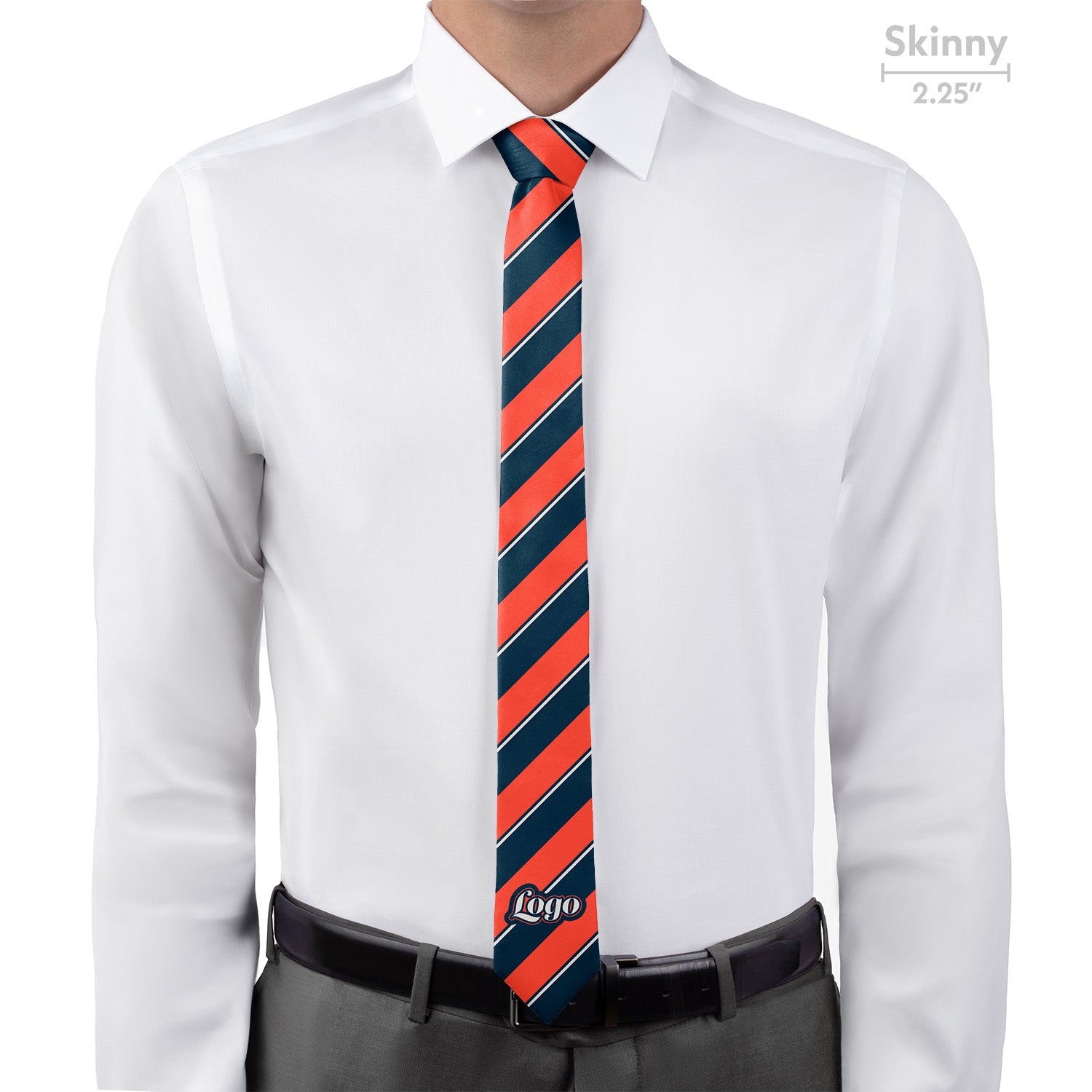 Custom Federal 1 Logo Tie - Skinny - Knotty Tie Co.
