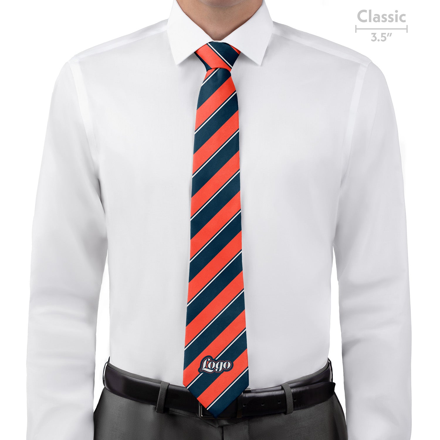 Custom Federal 1 Logo Tie - Classic - Knotty Tie Co.
