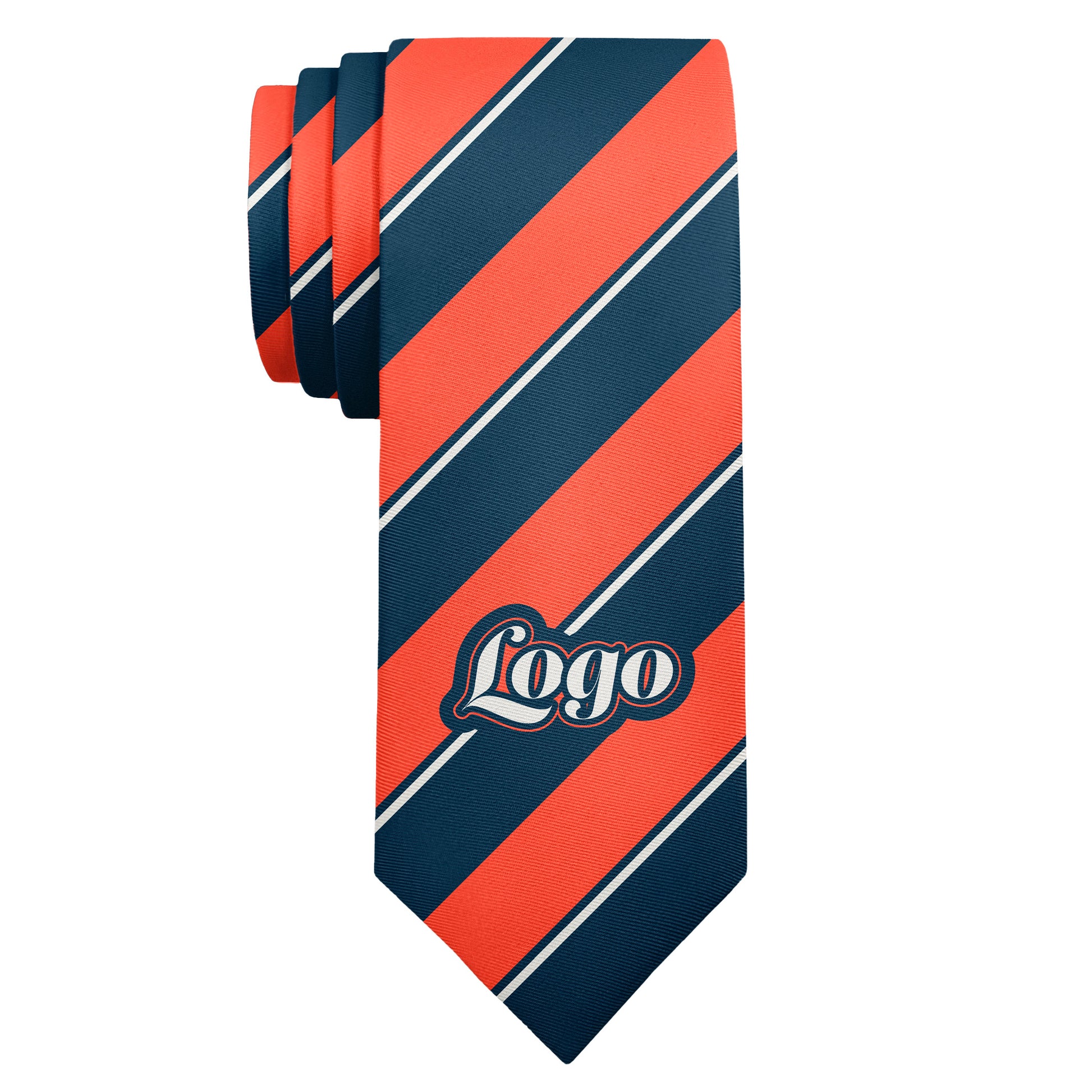 Custom Federal 1 Logo Tie - Long Roll - Knotty Tie Co.