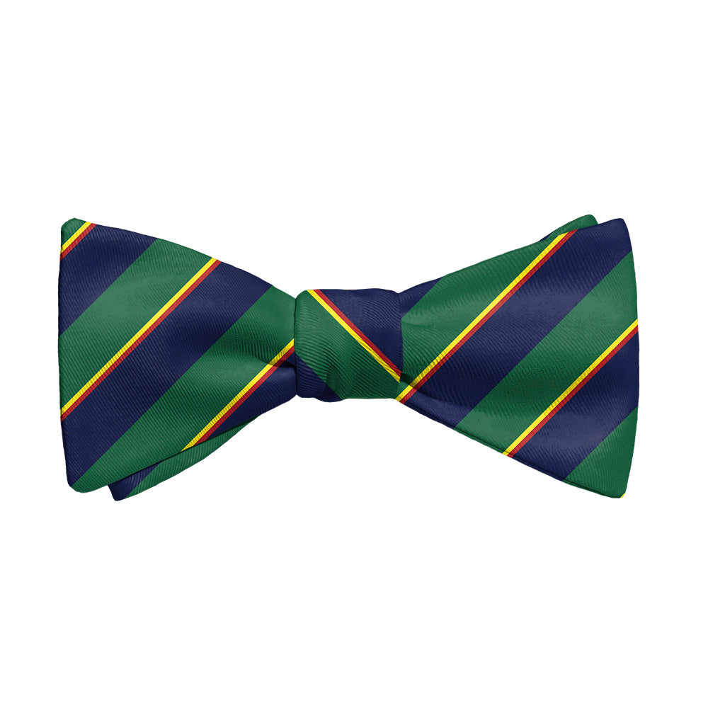 Federal Stripe Bow Tie - Adult Standard Self-Tie 14-18" -  - Knotty Tie Co.