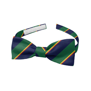 Federal Stripe Bow Tie - Baby Pre-Tied 9.5-12.5" -  - Knotty Tie Co.