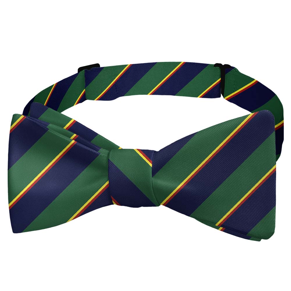 Federal Stripe Bow Tie - Self Tie Bow Tie - Knotty Tie Co.