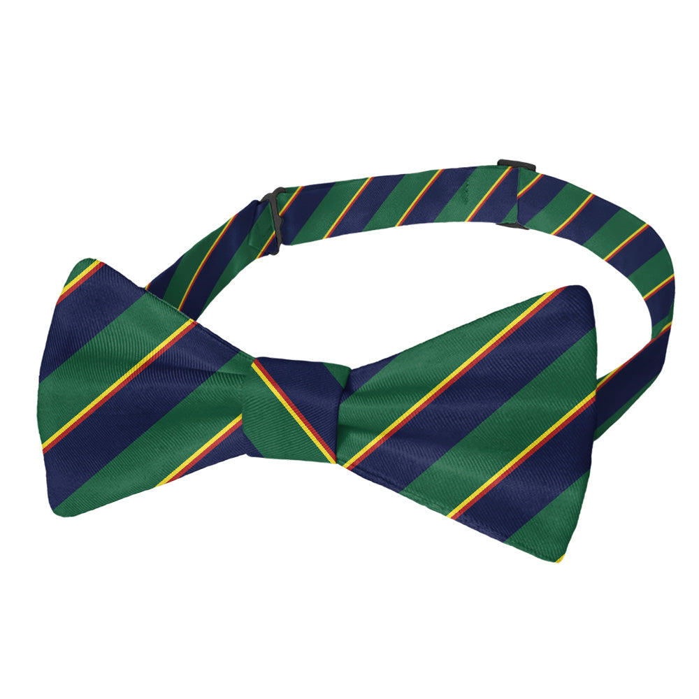Federal Stripe Bow Tie - Pre-Tied Bow Tie - Knotty Tie Co.
