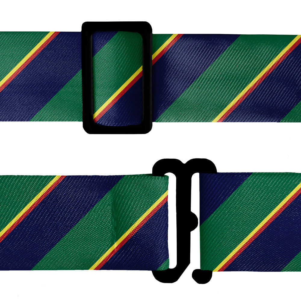 Federal Stripe Bow Tie - Bow Tie Hardware - Knotty Tie Co.