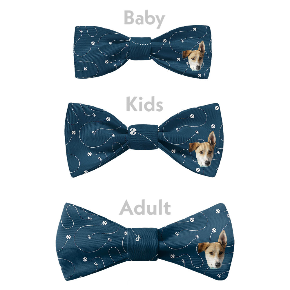 Fetch Photo Bow Tie - Bow Sizes - Knotty Tie Co.