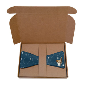 Fetch Photo Bow Tie - Kraft Gift Box Packaging - Knotty Tie Co.