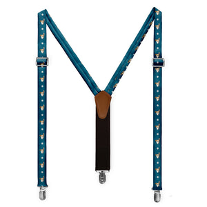 Fetch 2 Photo Suspenders - Full Front View - Knotty Tie Co.