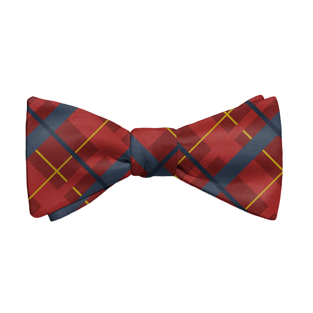 Finestra Plaid Bow Tie - Adult Standard Self-Tie 14-18" -  - Knotty Tie Co.