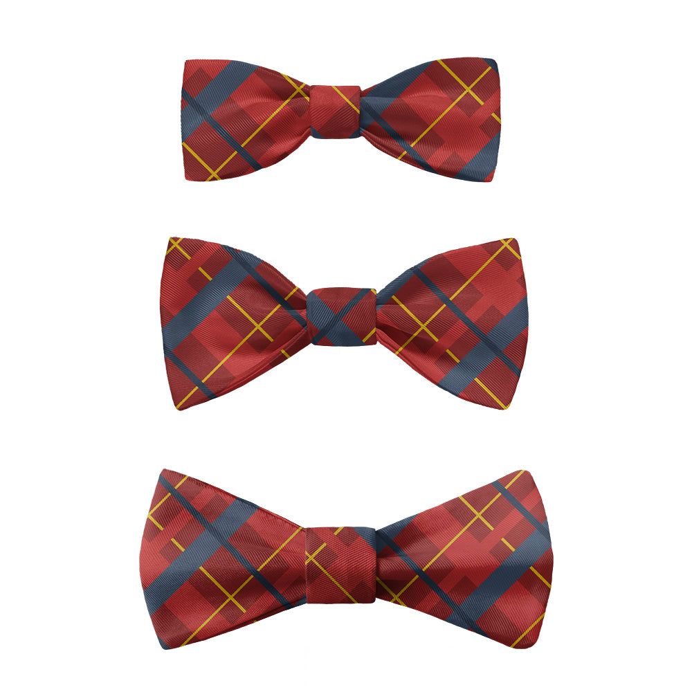 Finestra Plaid Bow Tie -  -  - Knotty Tie Co.