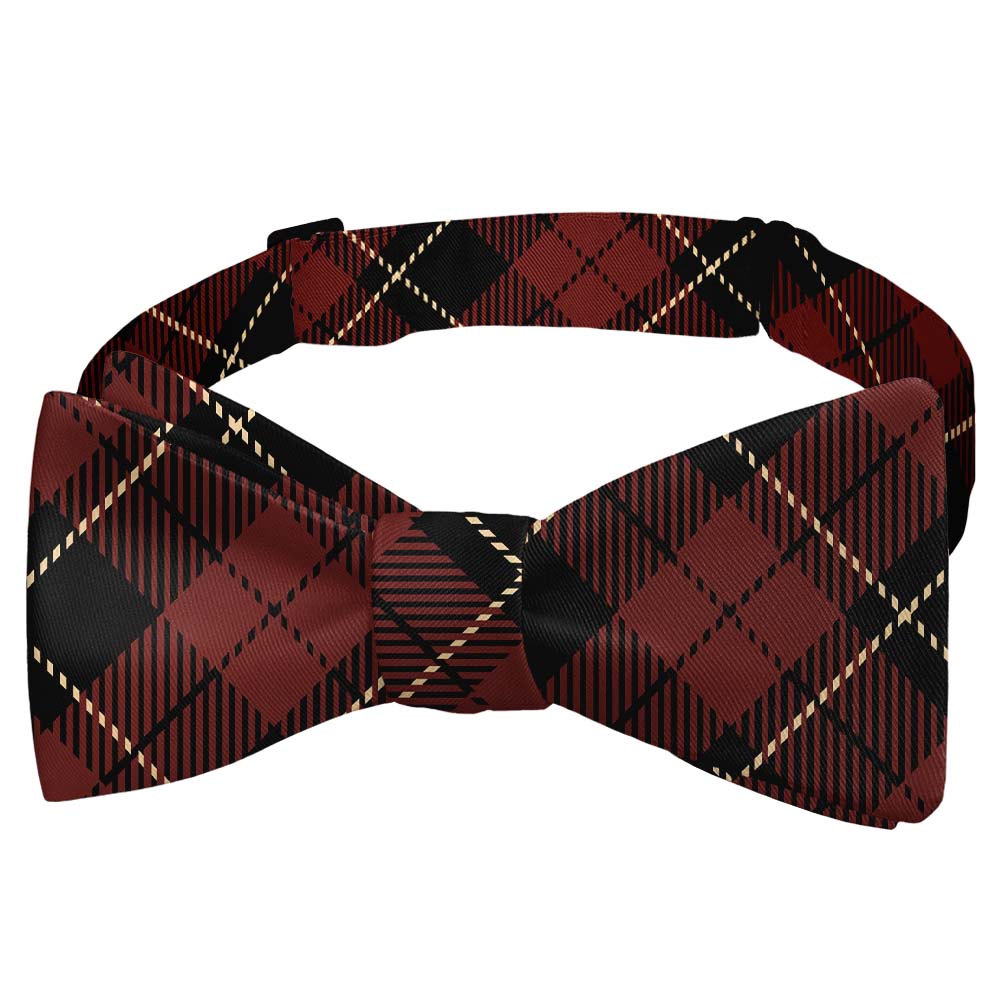 Finestra Plaid Bow Tie - Self Tie Bow Tie - Knotty Tie Co.