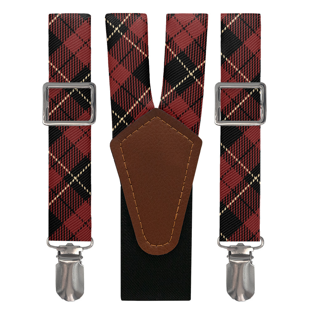 Finestra Plaid Suspenders