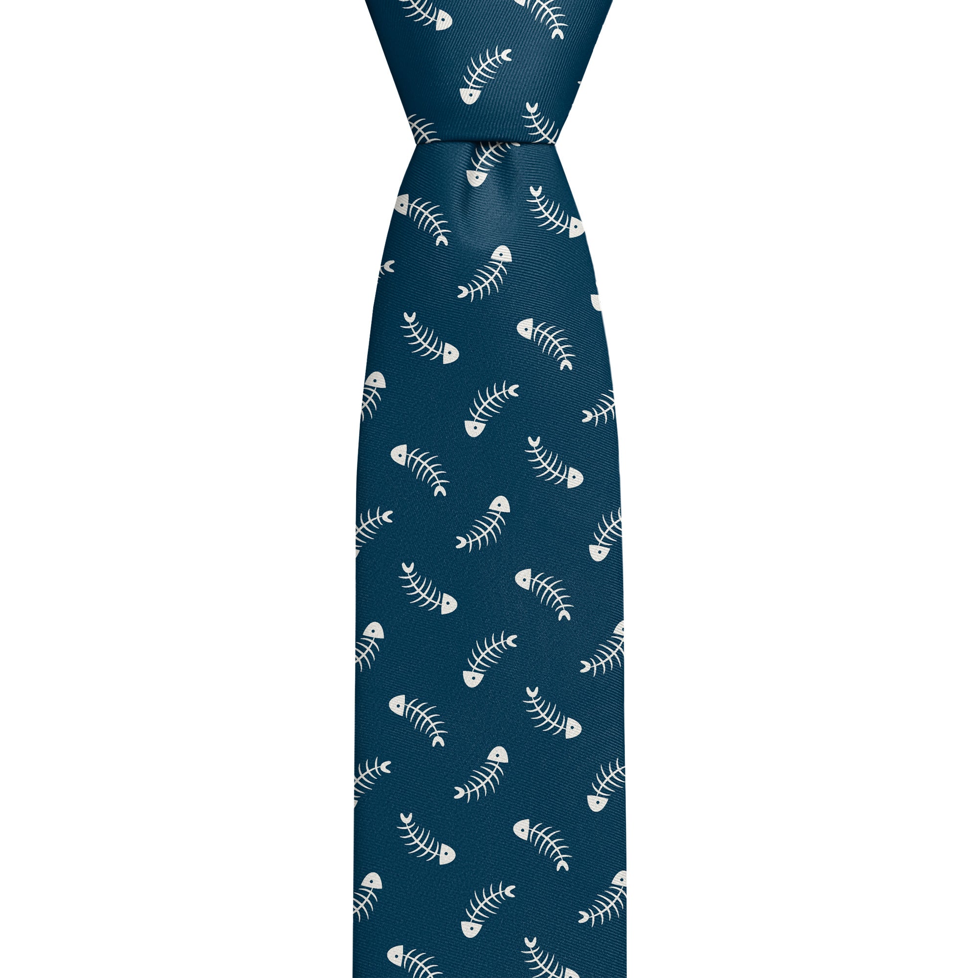 Fish Bone Photo Tie - Knot - Knotty Tie Co.