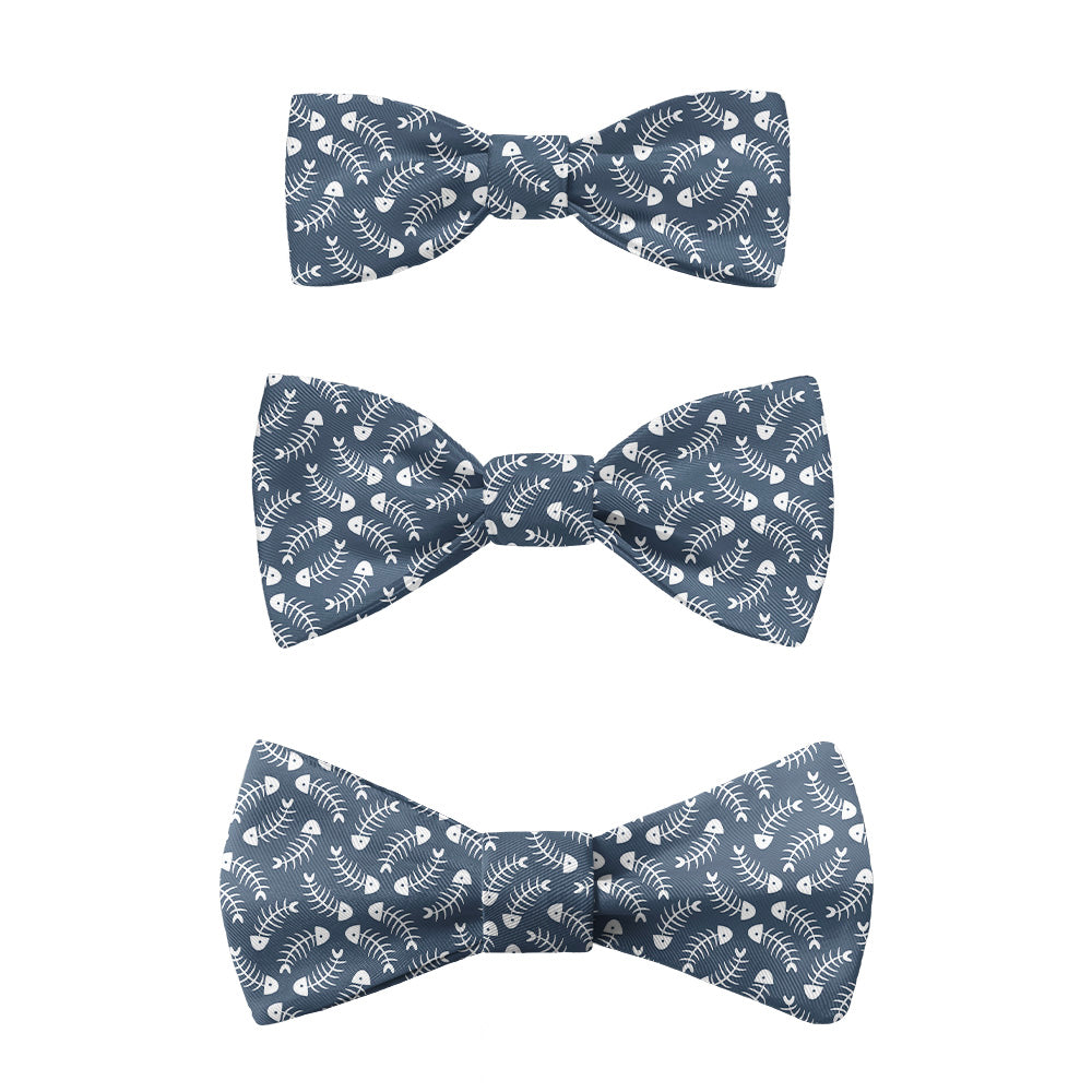 Fishbone Bow Tie -  -  - Knotty Tie Co.