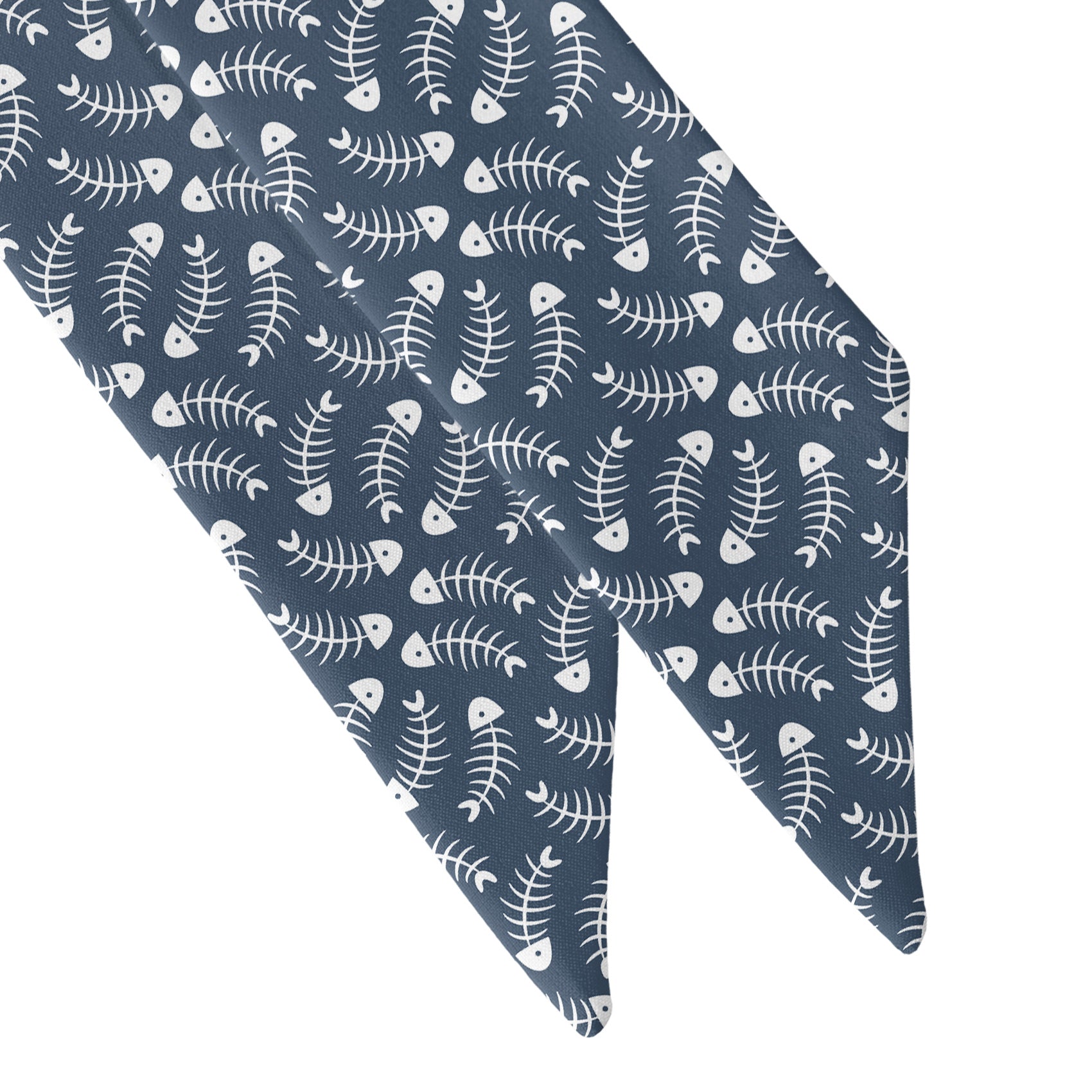 Fishbone Hair Scarf - Scarf Tapered Ends - Knotty Tie Co.