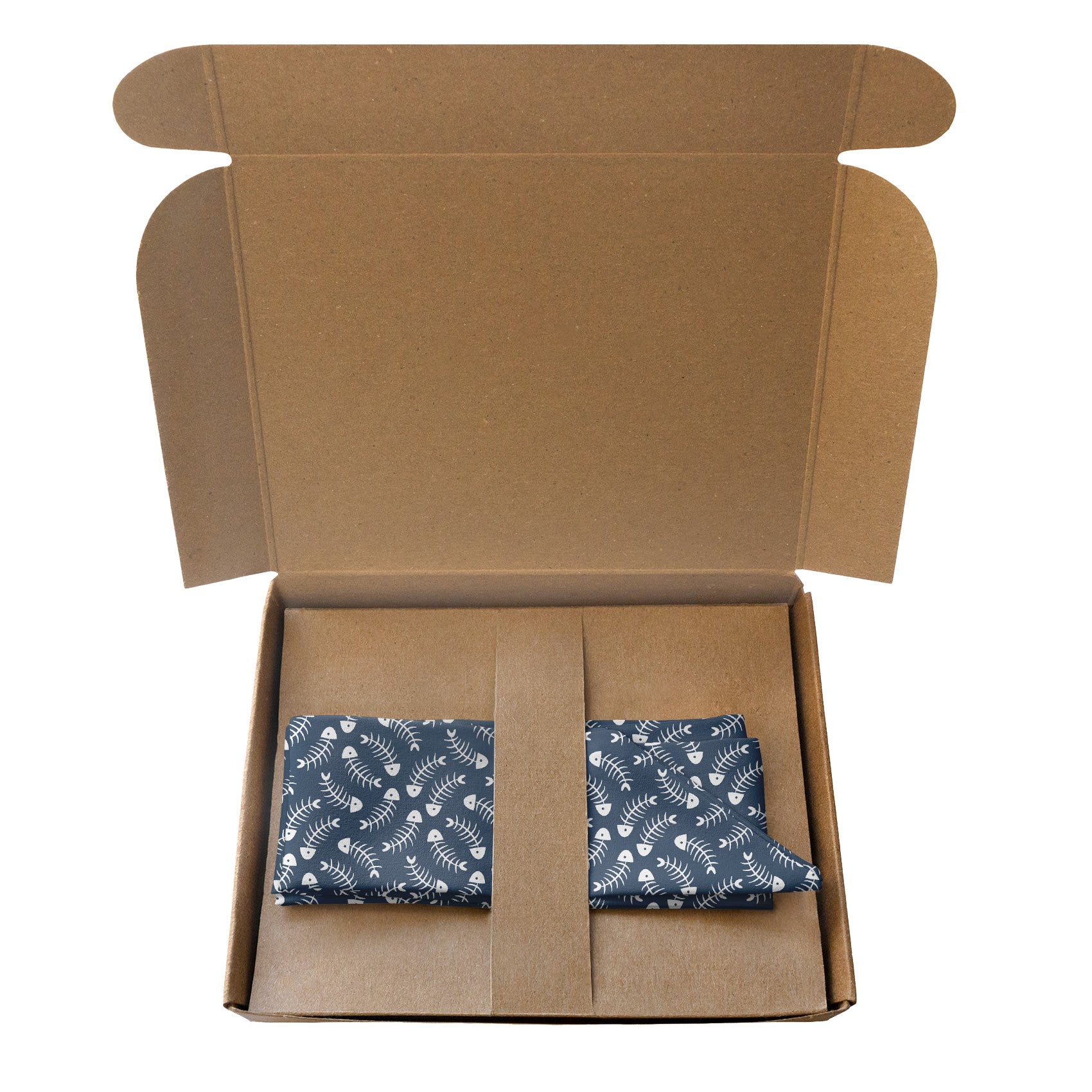 Fishbone Hair Scarf - Packaging - Knotty Tie Co.