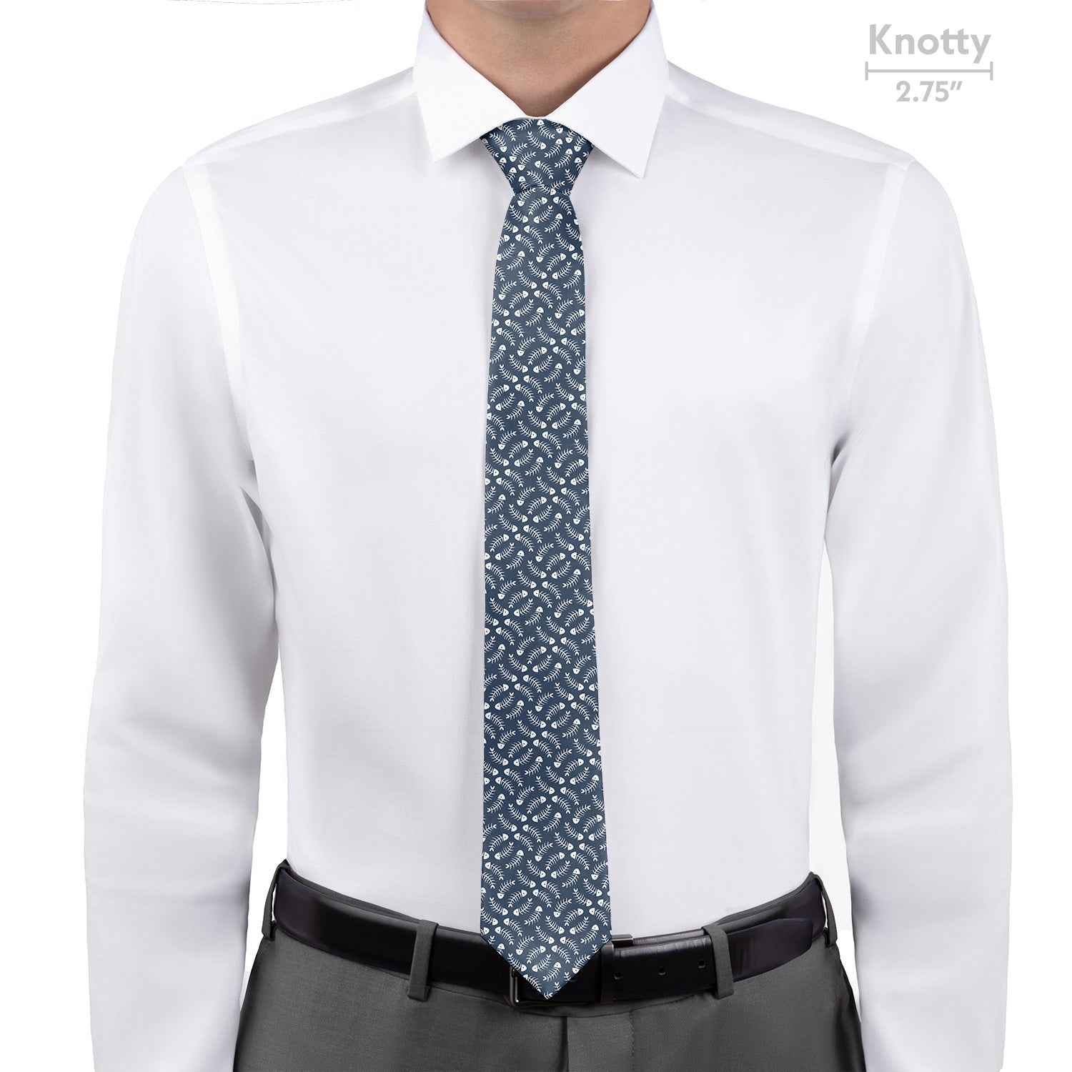 Fishbone Necktie - Knotty - Knotty Tie Co.