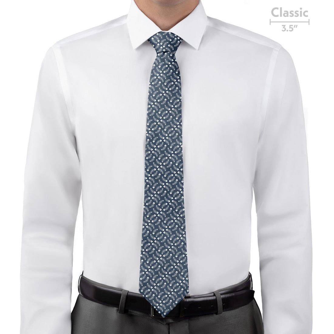 Fishbone Necktie - Classic - Knotty Tie Co.